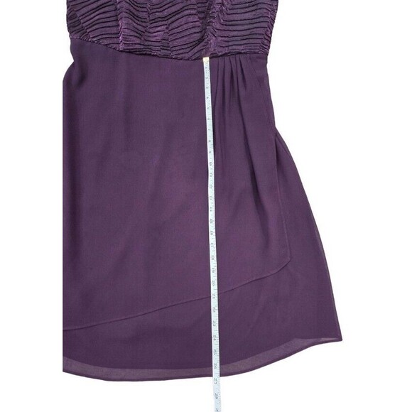 R&M Richards 2 Piece Dress Size 18 Purple Cocktail/Mother of Bride Bolero Jacket - Picture 11 of 13